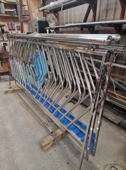 twister roller coaster waltzer ride fabricated by Panda-engineering