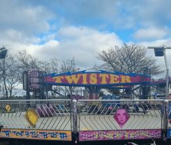 twister roller coaster waltzer ride fabricated by Panda-engineering