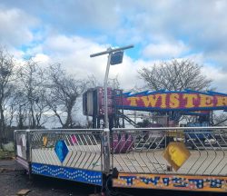 twister roller coaster waltzer ride fabricated by Panda-engineering
