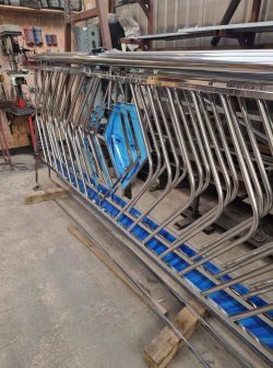 twister roller coaster waltzer ride fabricated by Panda-engineering