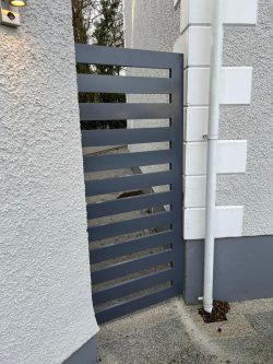 steel reinforced fabricated door front garden