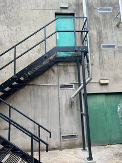 steel fabricated and welding stairwell stair way stairs by panda-engineering in Coleraine