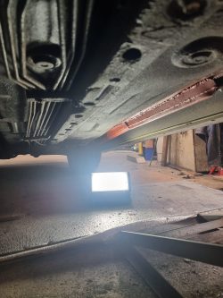 rust hole in body of ford fiesta repair welding work