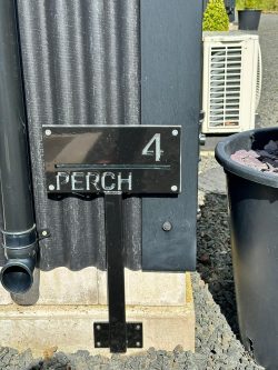 the perch north coast New sign ready fitted by panda engineering