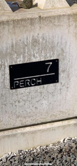 the perch north coast New sign ready fitted by panda engineering