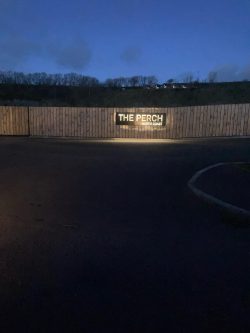 the perch north coast New sign ready fitted by panda engineering