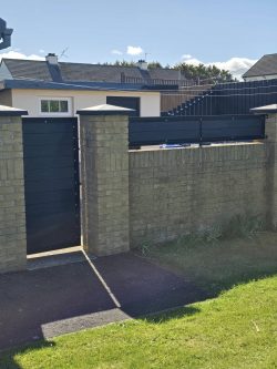 steel reinforced fabricated wall fencing garden open by panda-engineering