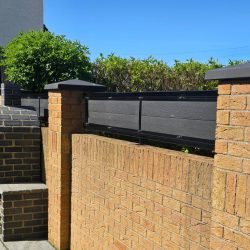 steel reinforced fabricated wall fencing garden open by panda-engineering