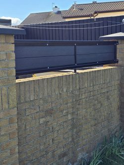 steel reinforced fabricated wall fencing garden open by panda-engineering