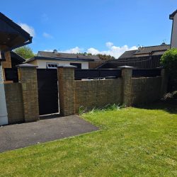 steel reinforced fabricated wall fencing garden open by panda-engineering