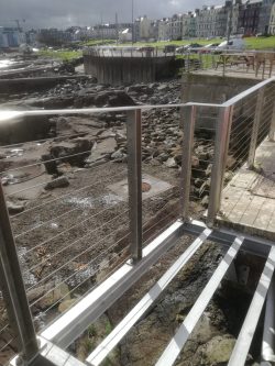 steel fabricated and welding balcony by panda-engineering in Coleraine